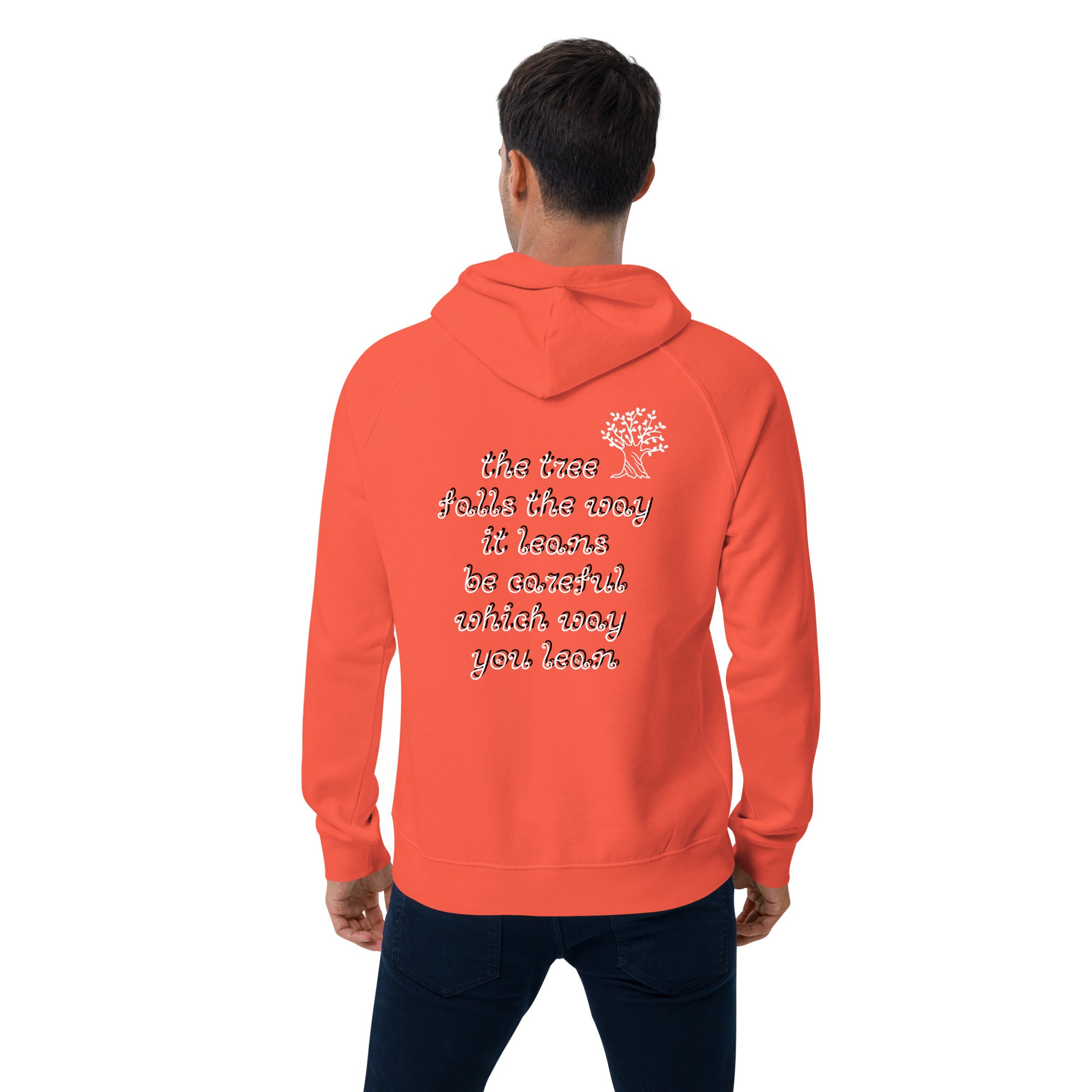 Unisex eco raglan hoodie